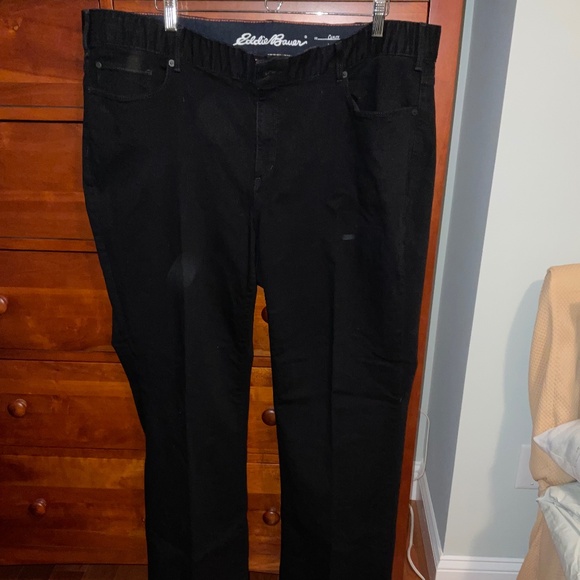 Eddie Bauer Curvy Bootcut Jeans size 22W - Picture 1 of 6